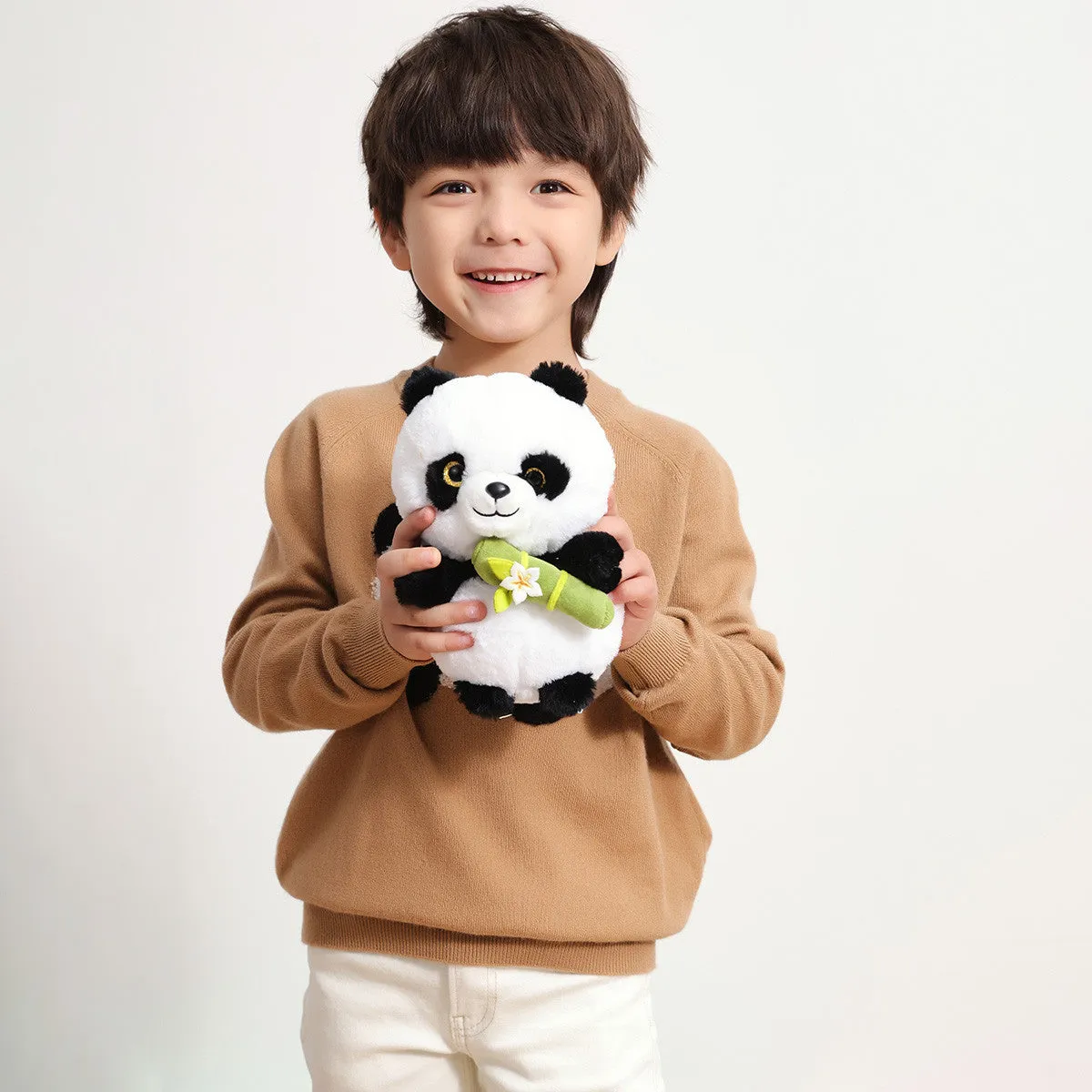 100% Wool Kids Round Neck Intarsia Sweater