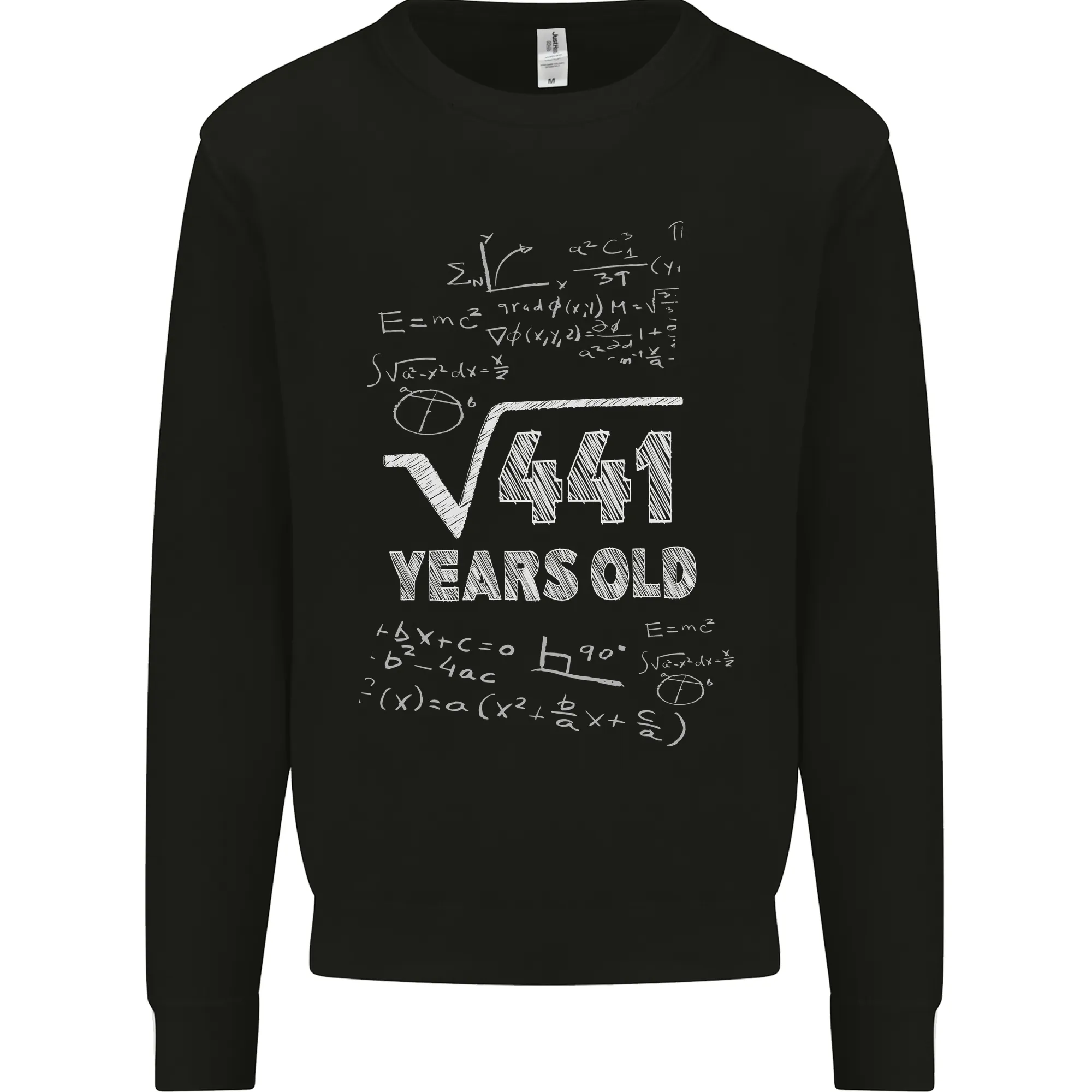 21st Birthday 21 Year Old Geek Funny Maths Mens Sweatshirt Jumper