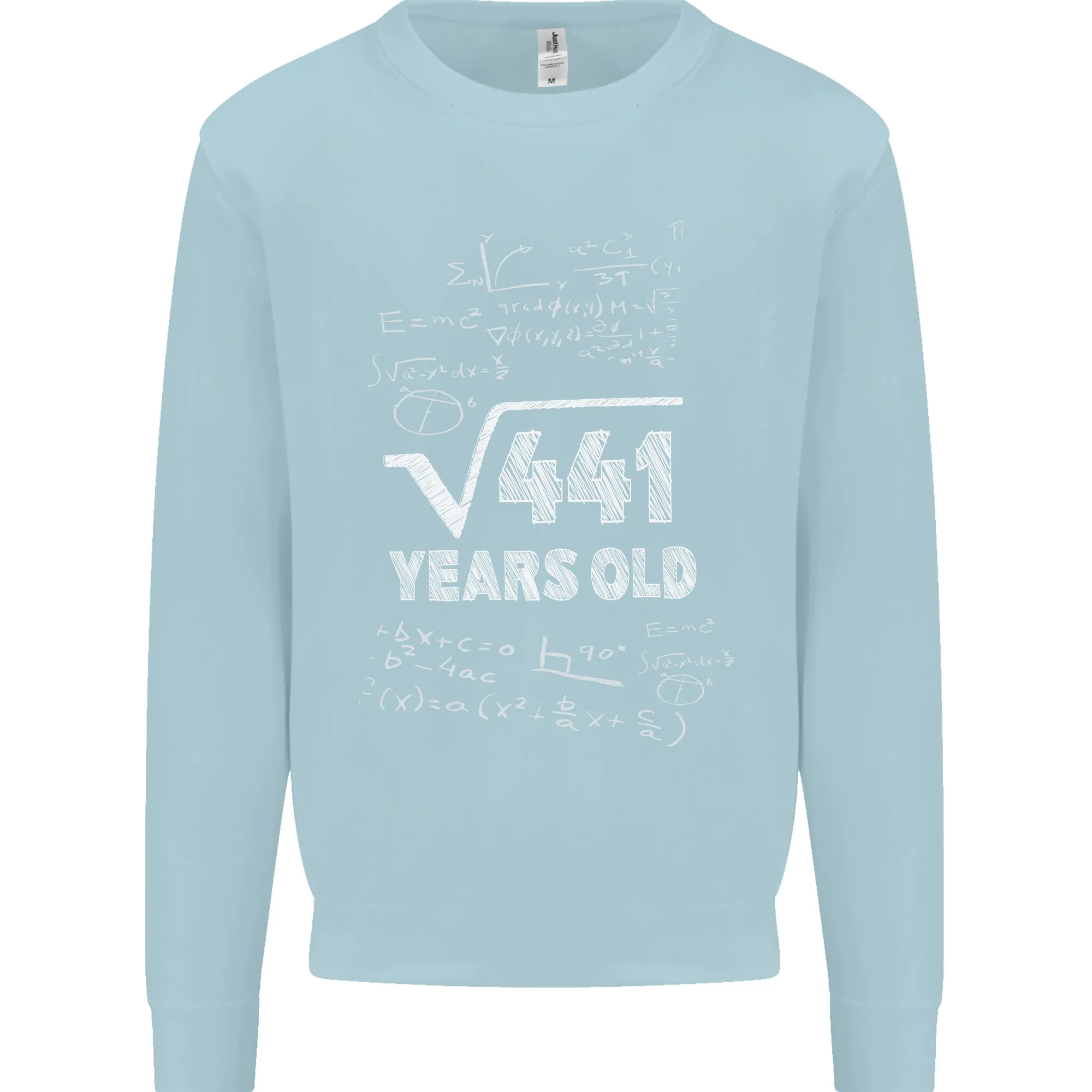 21st Birthday 21 Year Old Geek Funny Maths Mens Sweatshirt Jumper