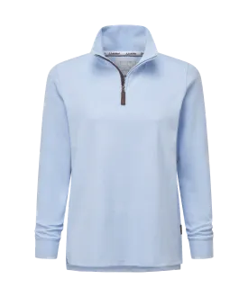 Appletree Bay Quarter Zip - Sky Blue