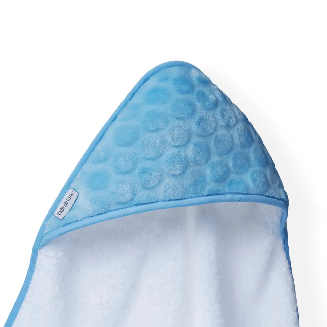 Baby Bathtime Blue Hooded Baby Towel