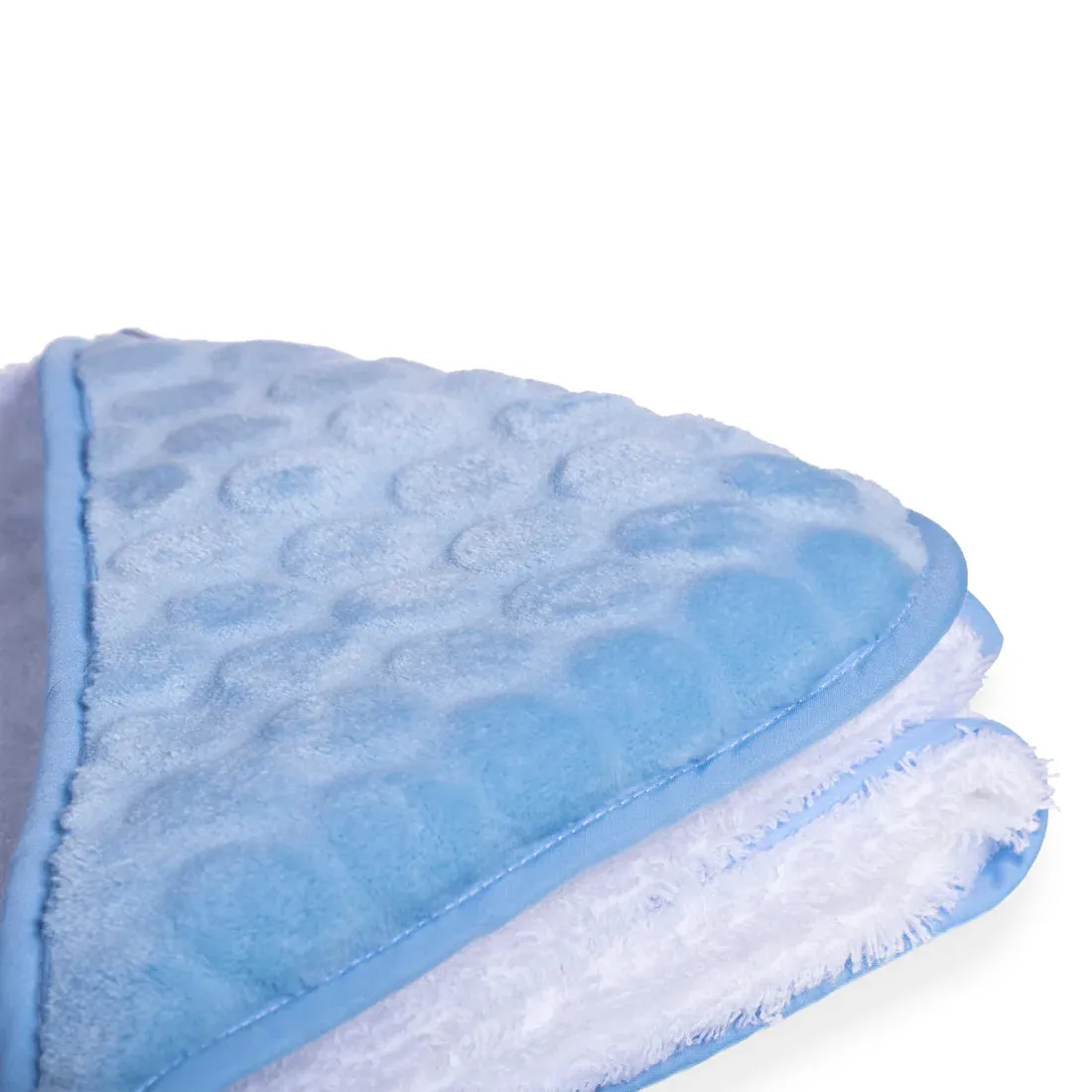 Baby Bathtime Blue Hooded Baby Towel