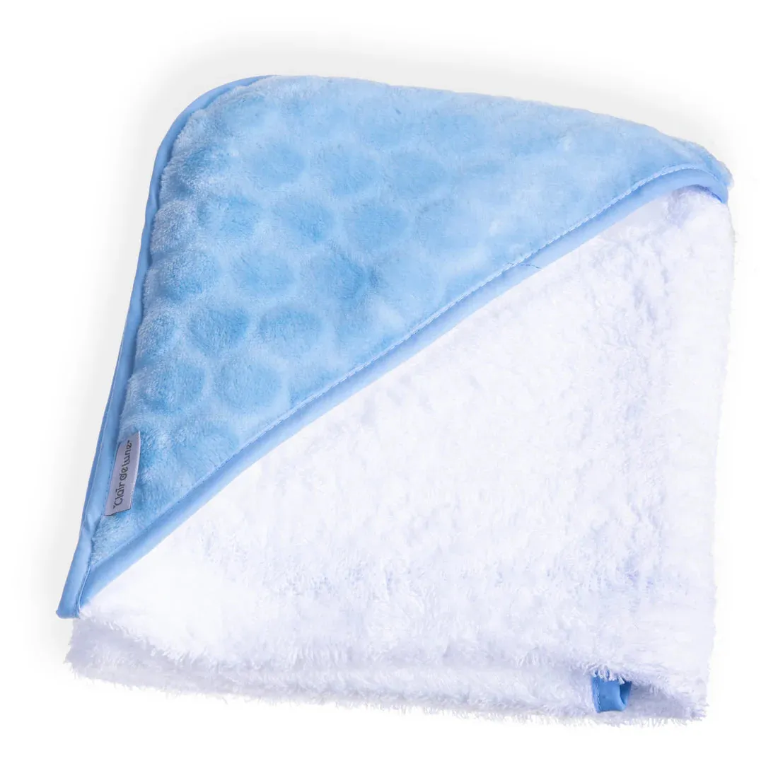 Baby Bathtime Blue Hooded Baby Towel