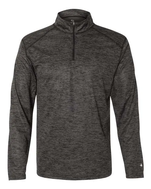 Badger Men's Tonal Blend Quarter-Zip Pullover