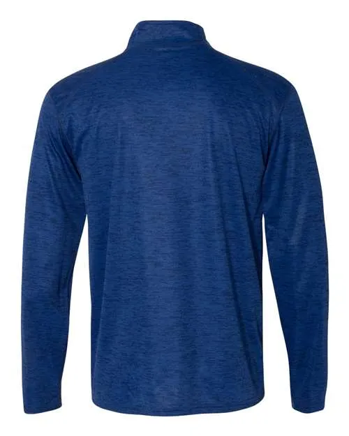 Badger Men's Tonal Blend Quarter-Zip Pullover