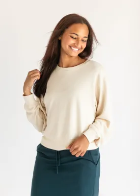 Calla Soft Knit Crewneck Sweatshirt