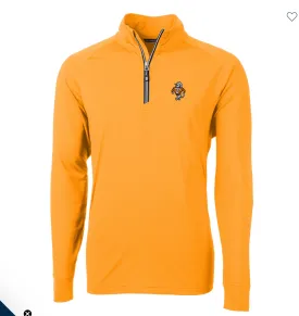 C&B  Mens Quarter Zip Pullover TN Logo Orange