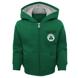 Celtics Fleece Hooded Zip Up Sweatshirt