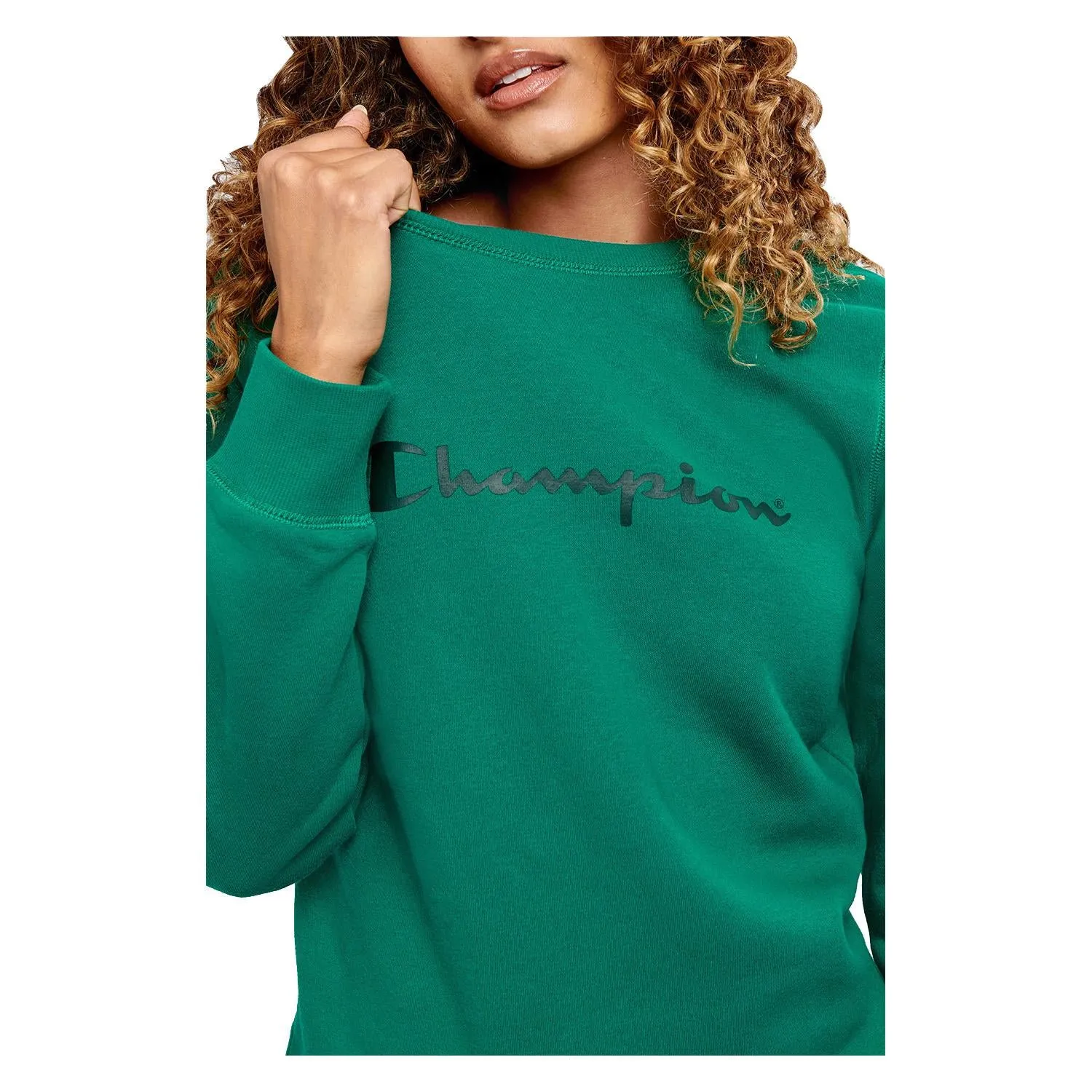 Champion VF Script Crew - Green