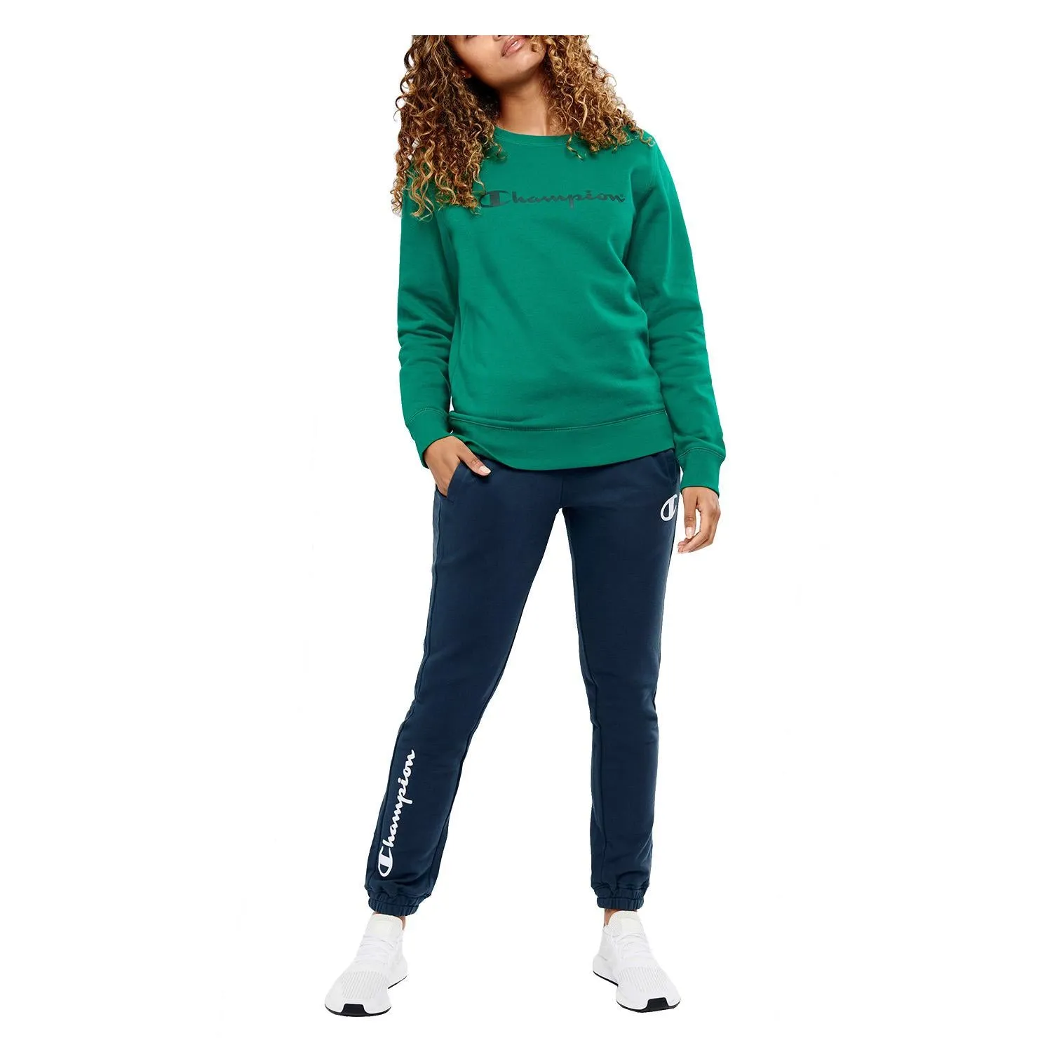 Champion VF Script Crew - Green