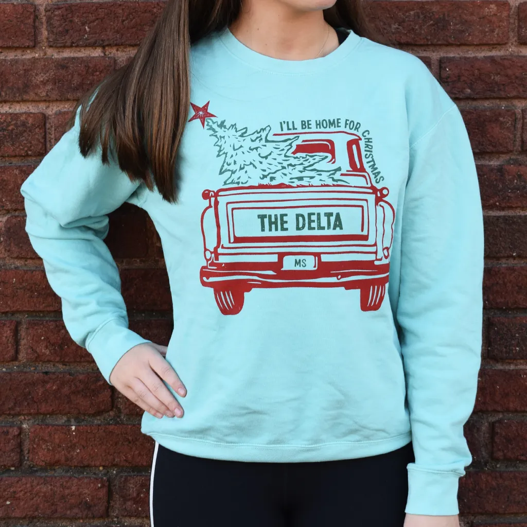 Christmas Truck Sweatshirt