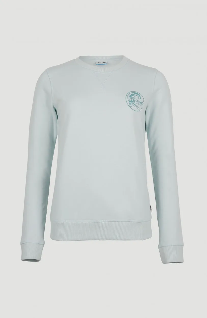 Circle Surfer Crew Sweatshirt | Whispering Blue