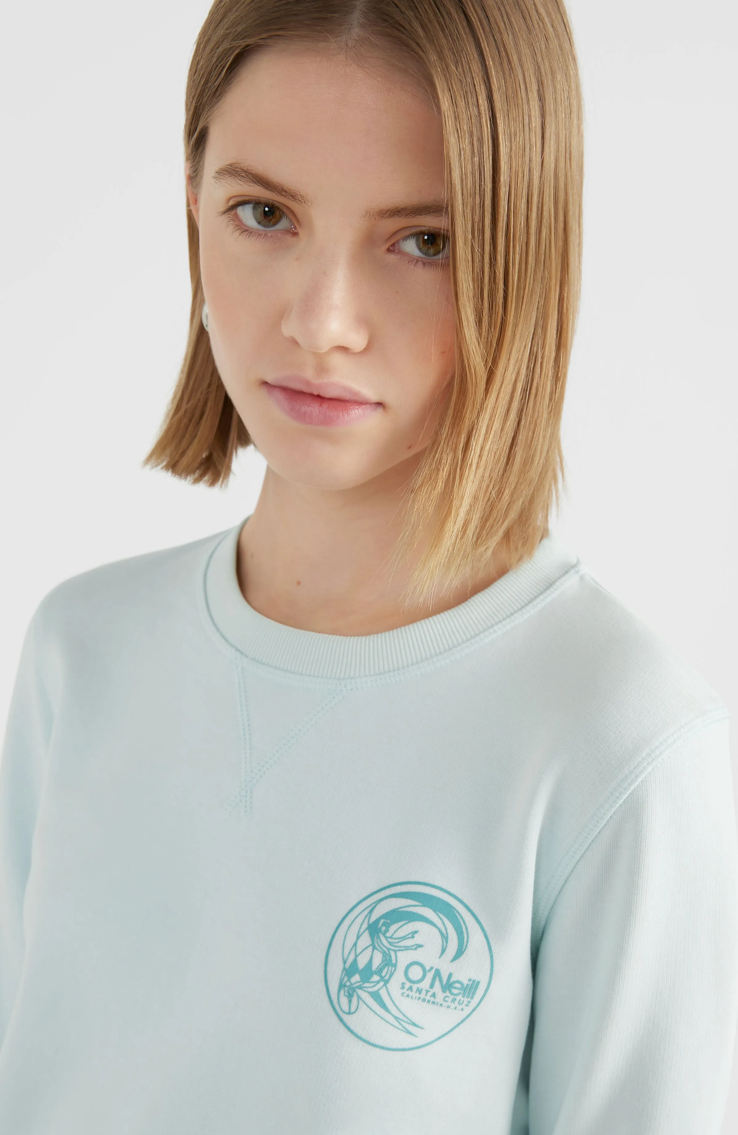 Circle Surfer Crew Sweatshirt | Whispering Blue