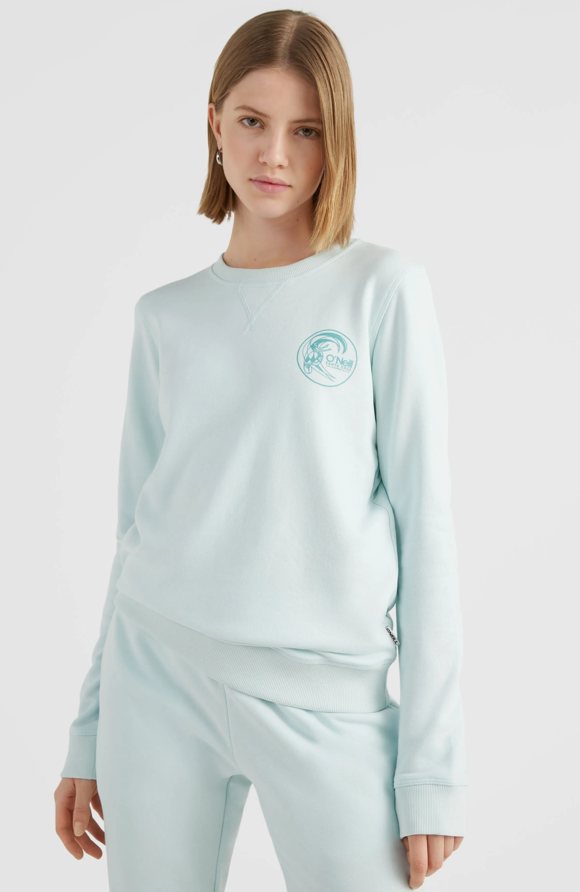 Circle Surfer Crew Sweatshirt | Whispering Blue