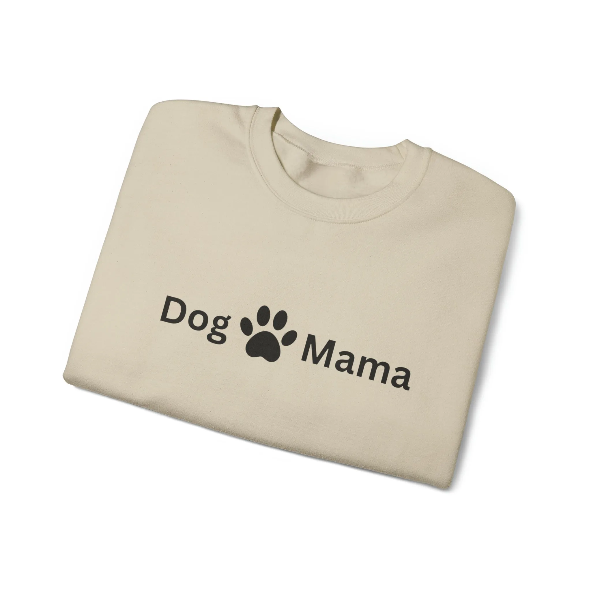 Comfy Custom Dog Mama Crewneck Sweatshirt – Personalized Dog Lover Gift, Cozy Dog Mom Apparel