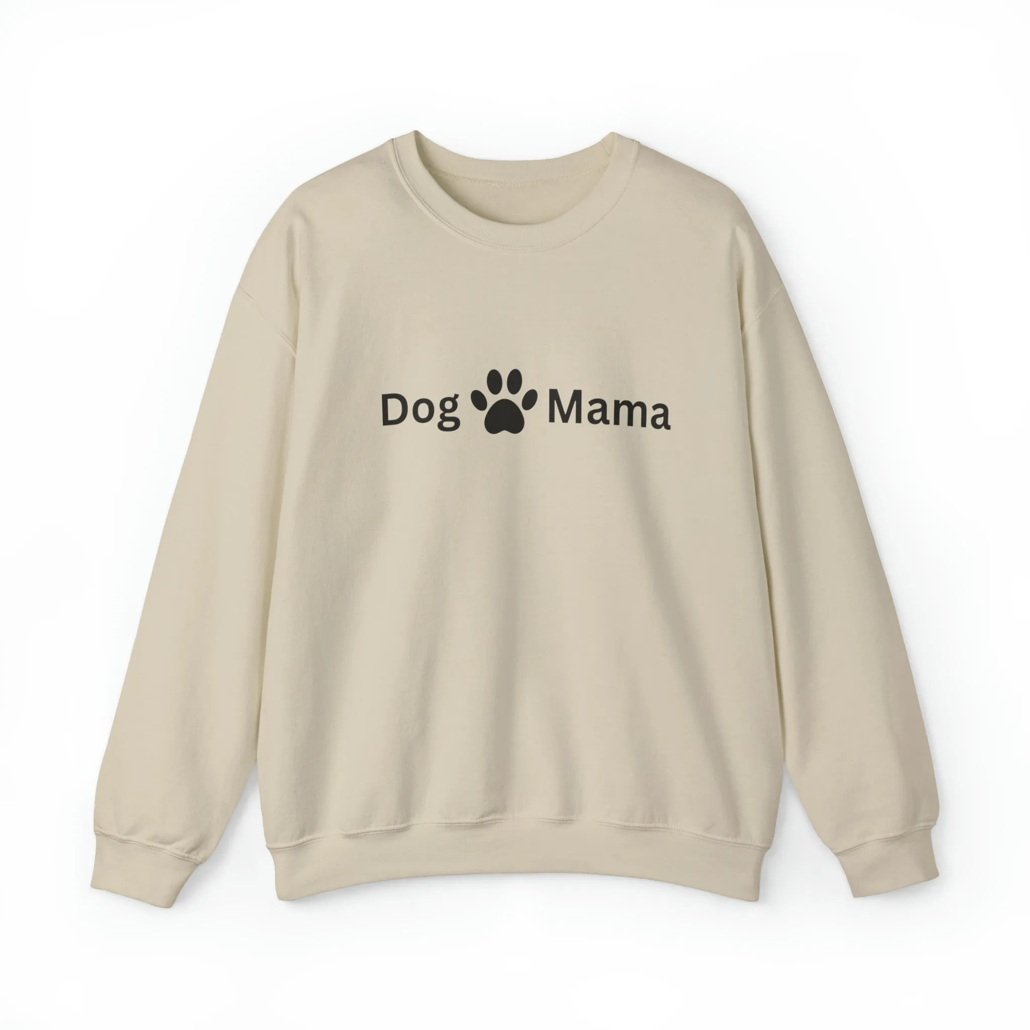 Comfy Custom Dog Mama Crewneck Sweatshirt – Personalized Dog Lover Gift, Cozy Dog Mom Apparel