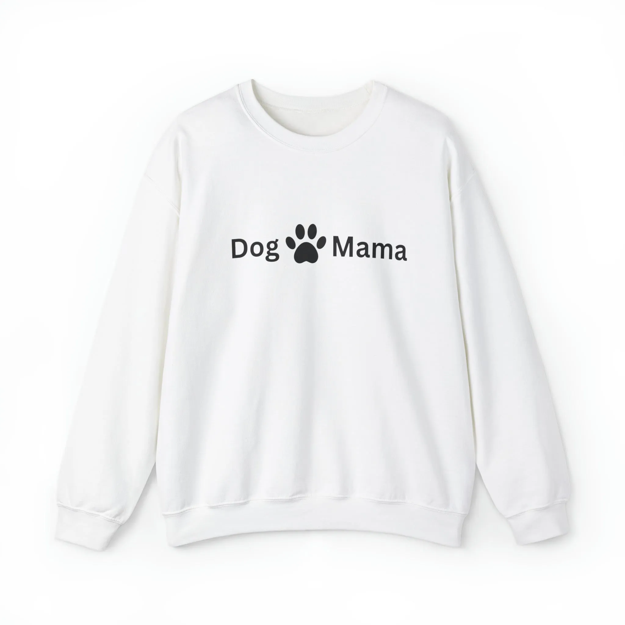 Comfy Custom Dog Mama Crewneck Sweatshirt – Personalized Dog Lover Gift, Cozy Dog Mom Apparel