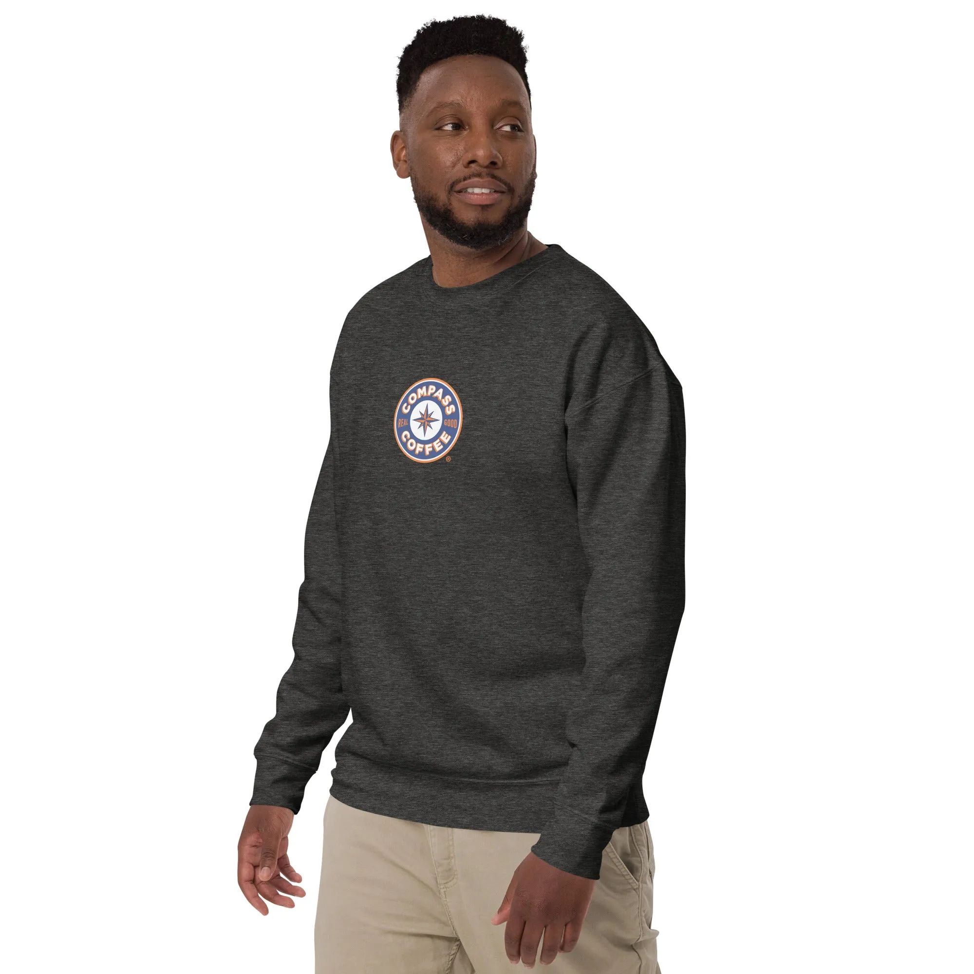 Compass Coffee Premium Sweatshirt