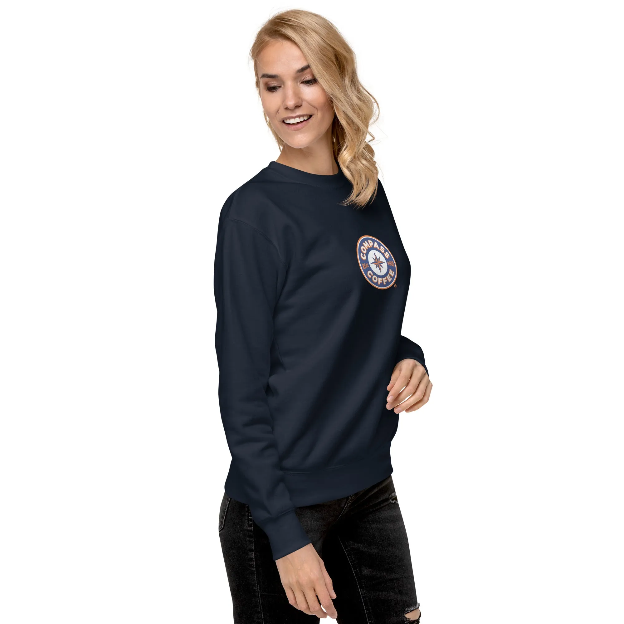 Compass Coffee Premium Sweatshirt