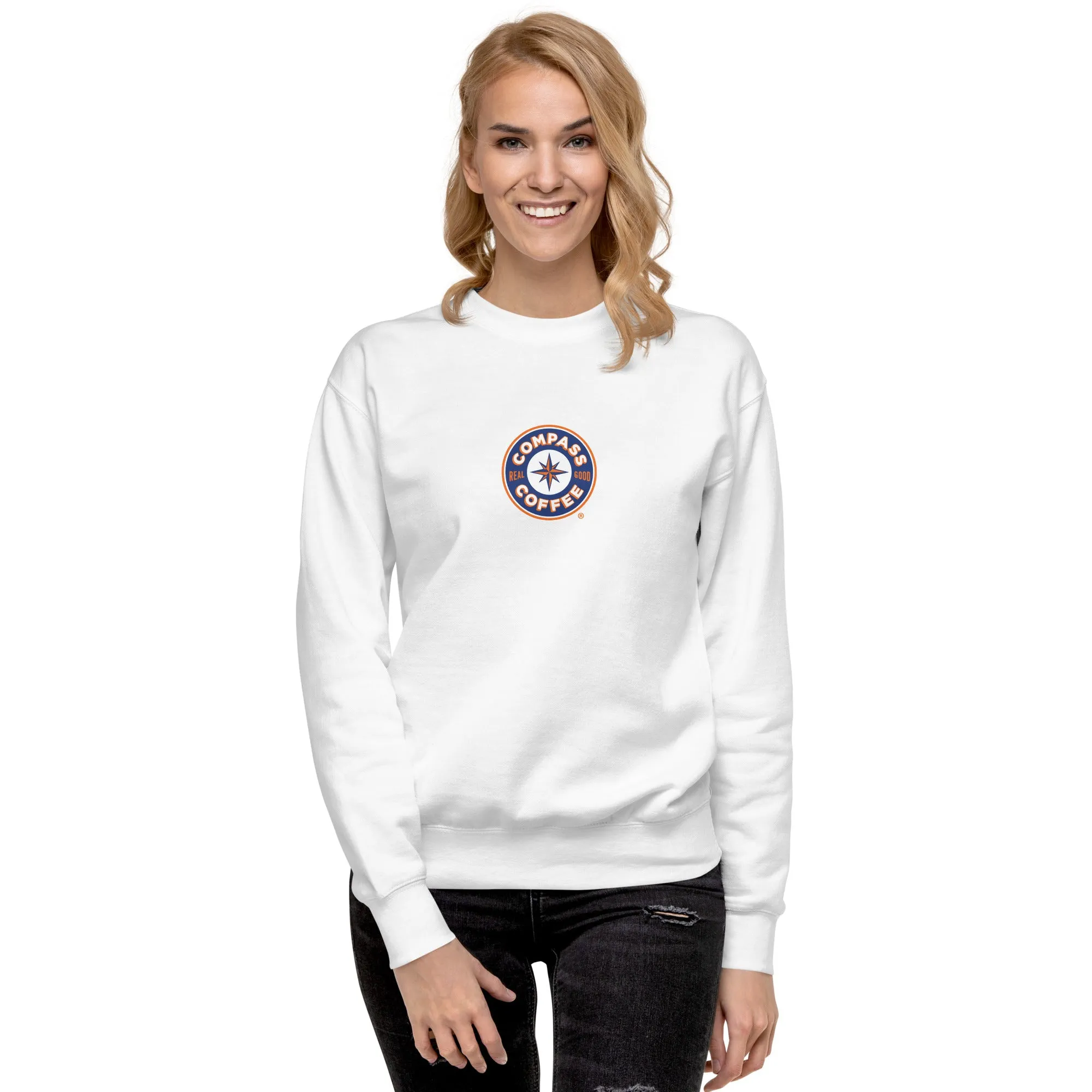 Compass Coffee Premium Sweatshirt