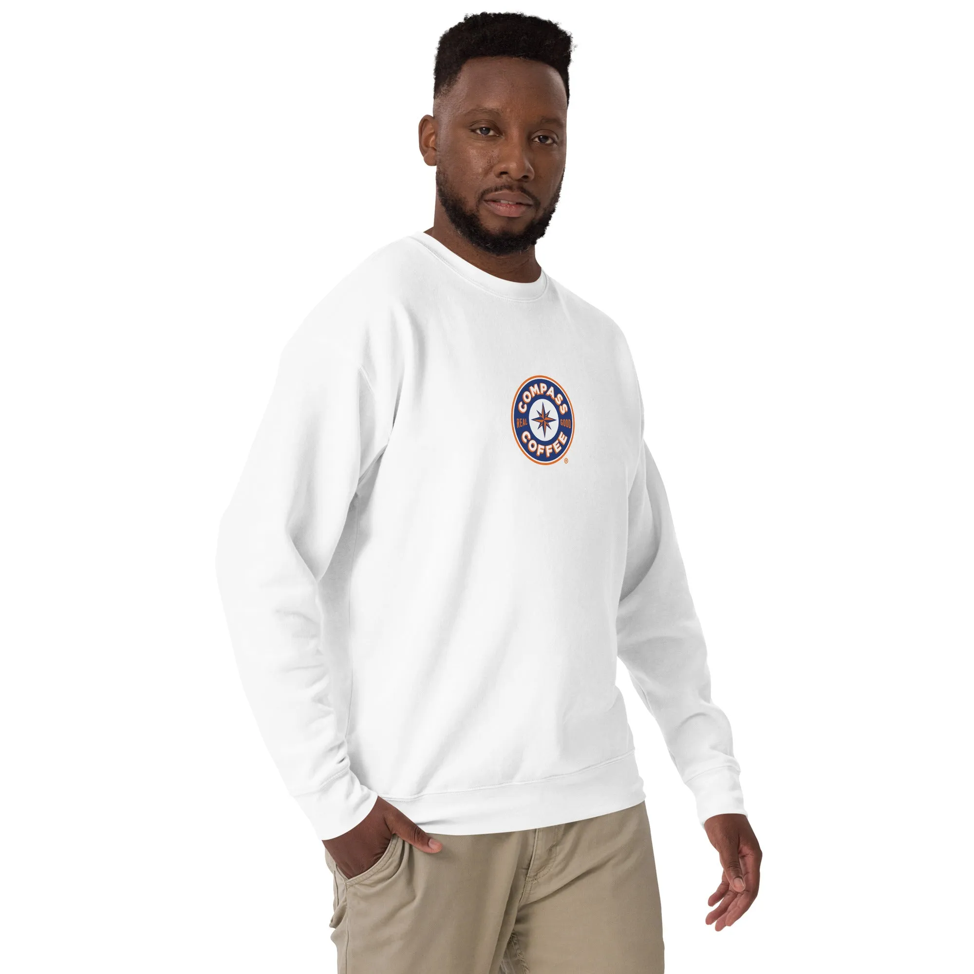 Compass Coffee Premium Sweatshirt