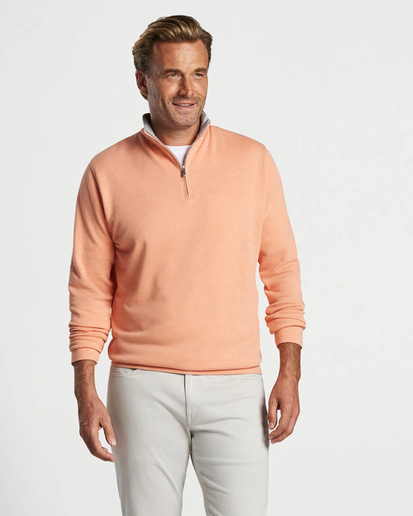 CROWN COMFORT PULLOVER - CORAL HAZE