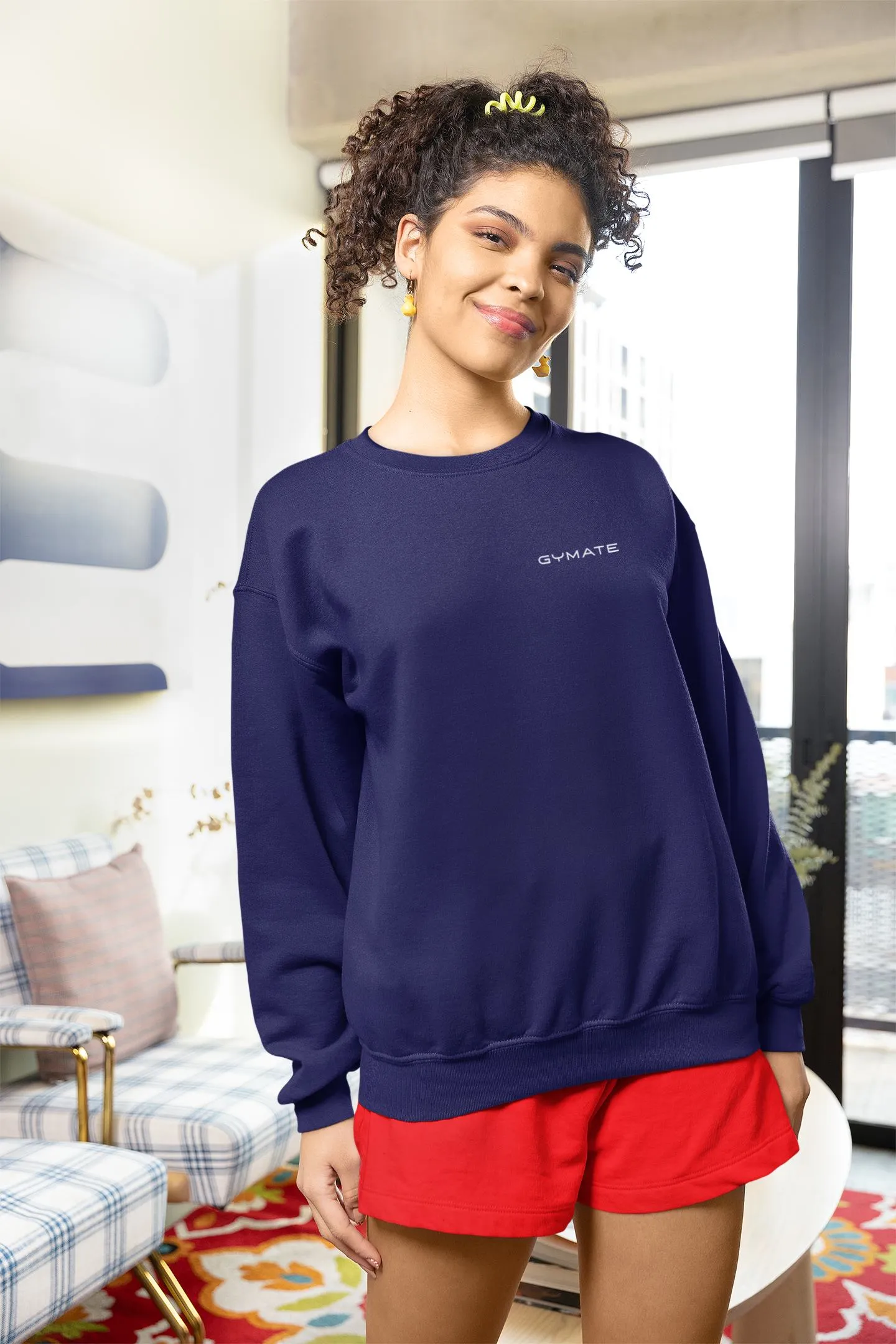 Designer Womens Sweatshirts Original Gymate [chest]