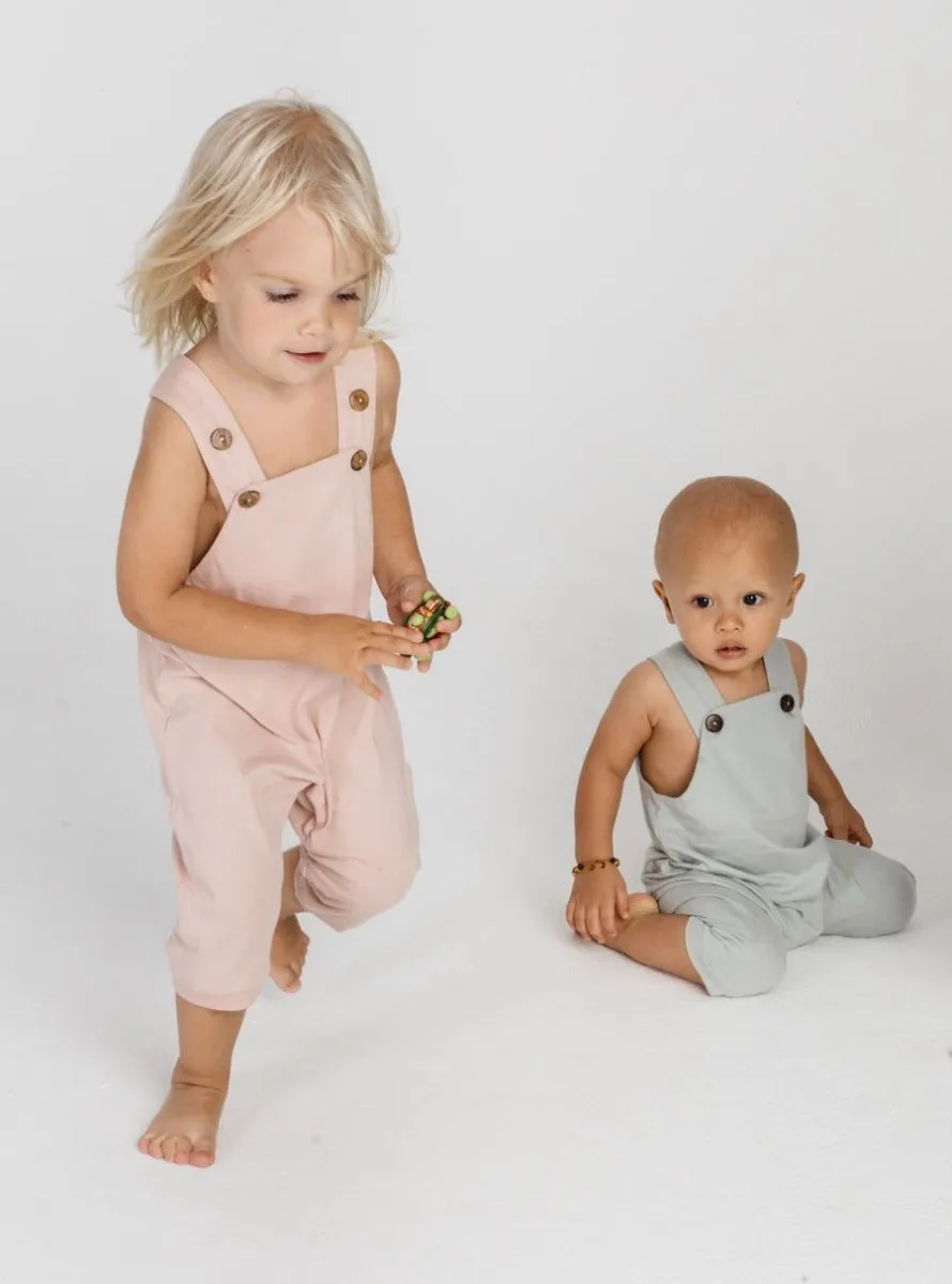 Grow with Me Romper in Pink