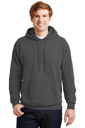 Hanes Ecosmart Pullover Hooded Sweatshirt P170 Smoke Grey