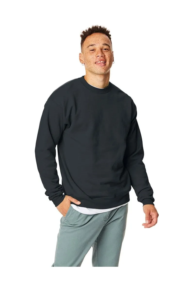 Hanes P1607: Adult 7.8 oz. EcoSmart(r) 50/50 Fleece Crew, Basic Colors