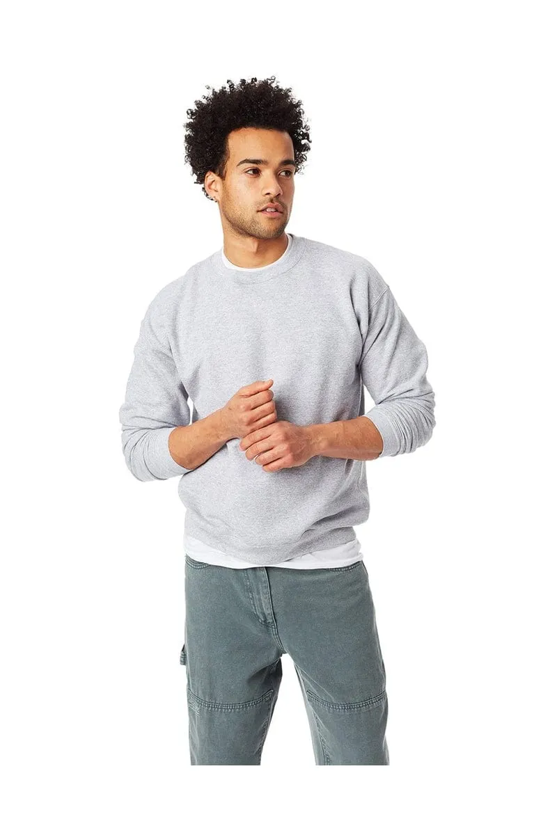 Hanes P1607: Adult 7.8 oz. EcoSmart(r) 50/50 Fleece Crew, Basic Colors