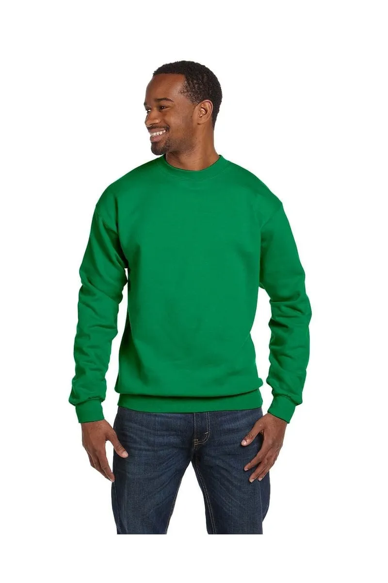 Hanes P1607: Adult 7.8 oz. EcoSmart(r) 50/50 Fleece Crew, Basic Colors