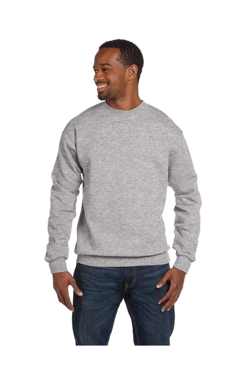 Hanes P1607: Adult 7.8 oz. EcoSmart(r) 50/50 Fleece Crew, Basic Colors