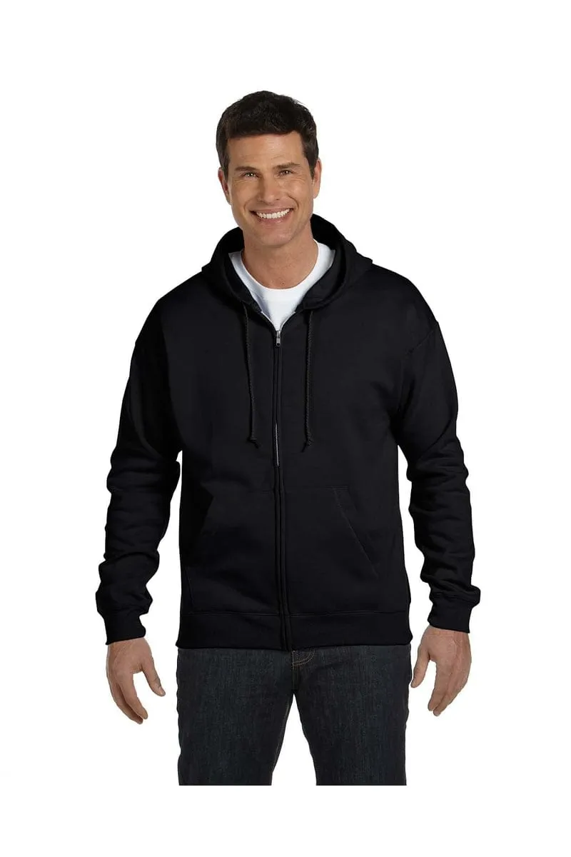 Hanes P180: EcoSmart Full-Zip Hooded Sweatshirt