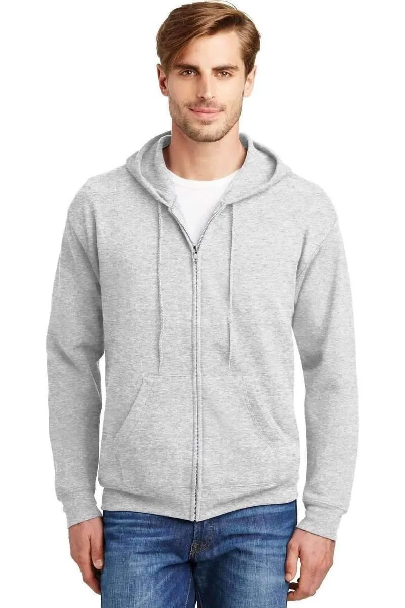 Hanes P180: EcoSmart Full-Zip Hooded Sweatshirt