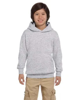 Hanes P473 Youth EcoSmart 50/50 Pullover Hooded Sweatshirt