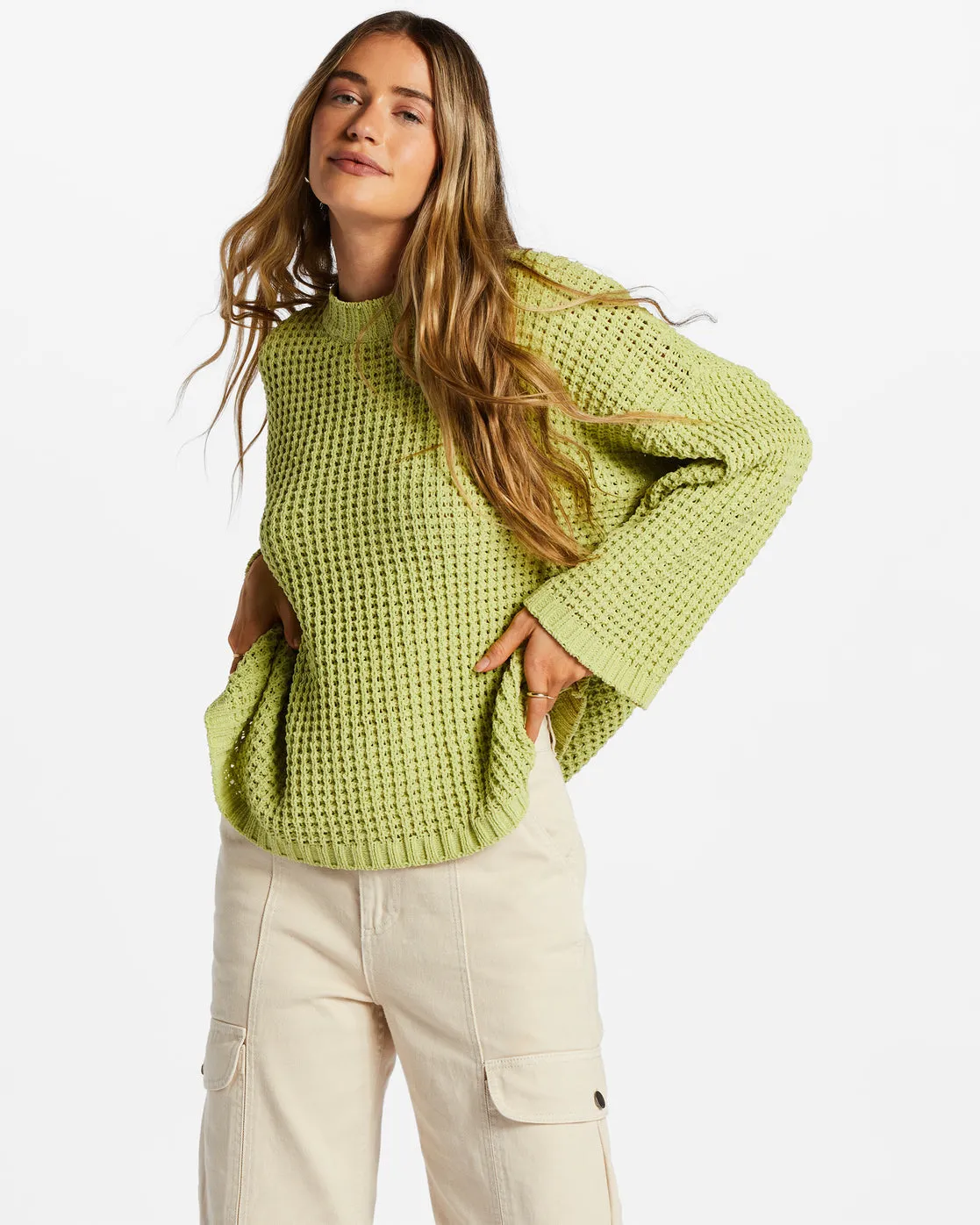 Happy Haze Sweater - Willow