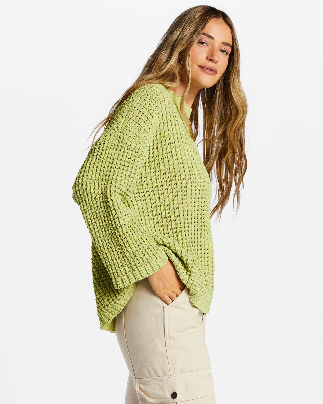 Happy Haze Sweater - Willow