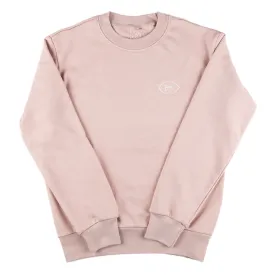 HERMOSA Womens Terry Crew Rose Quartz