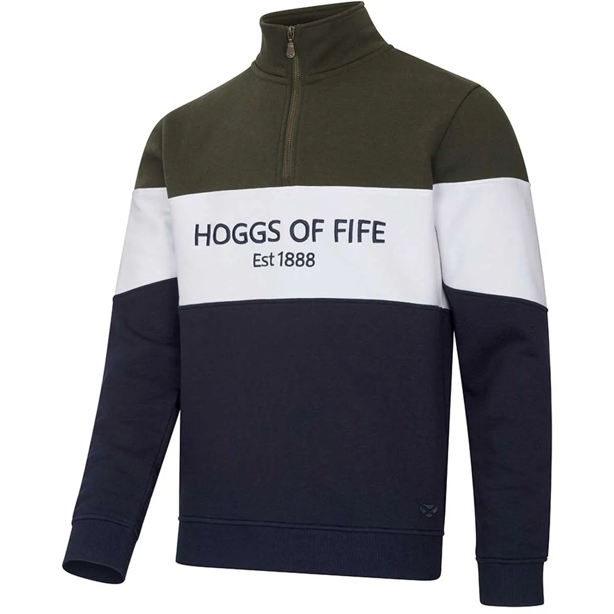 Hoggs of Fife Dumfries 1888 Quarter Zip Sweatshirt