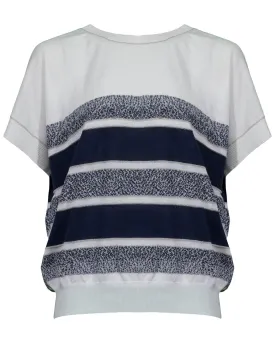 Indigo Stripe Pullover