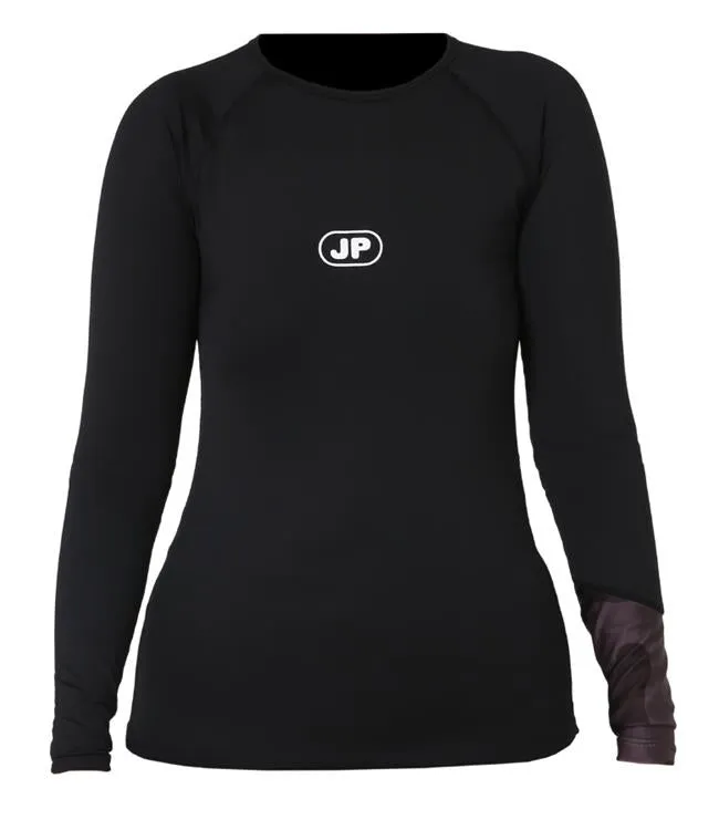 Jetpilot Zahra Womens Long Sleeve Rashie (2024) - Black