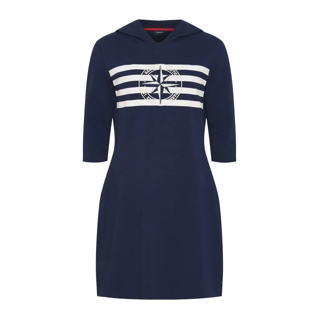 Kate Hood Dress - SR Navy