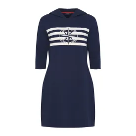 Kate Hood Dress - SR Navy