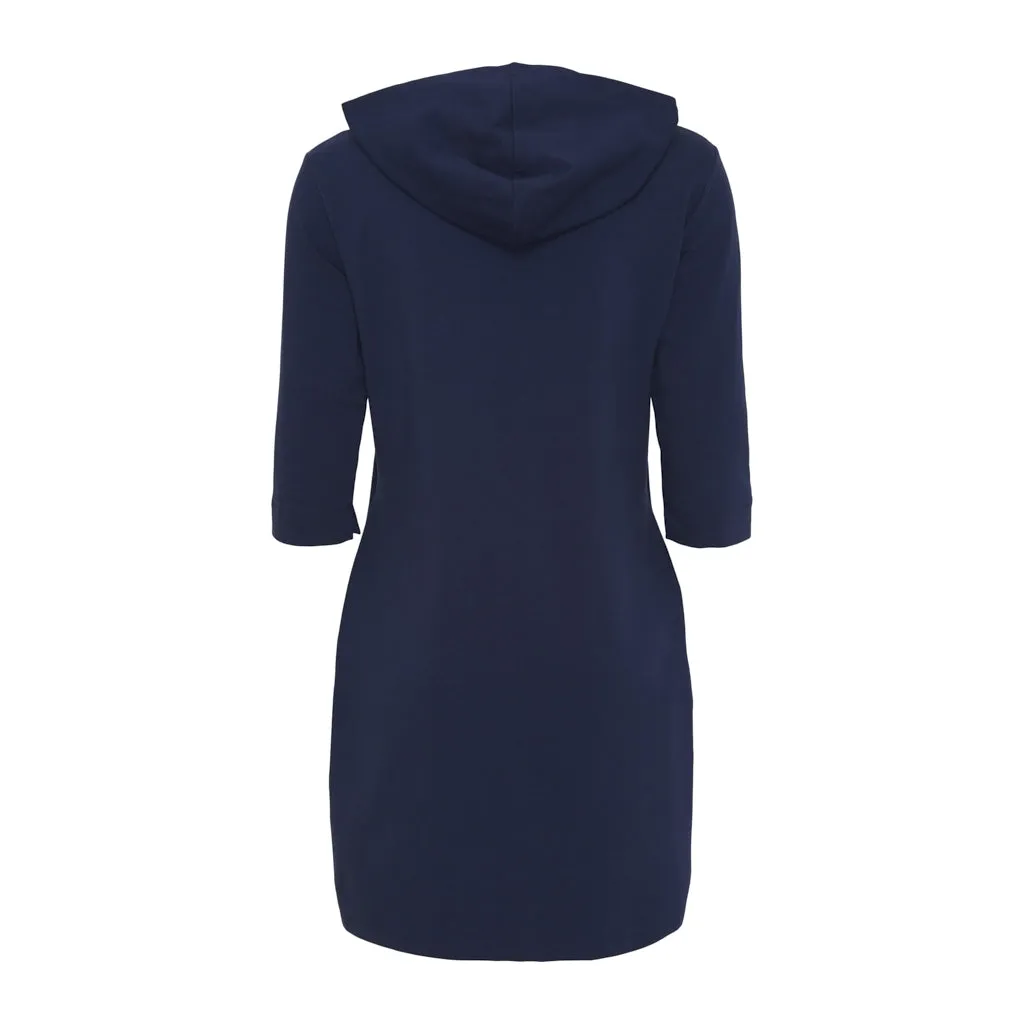 Kate Hood Dress - SR Navy