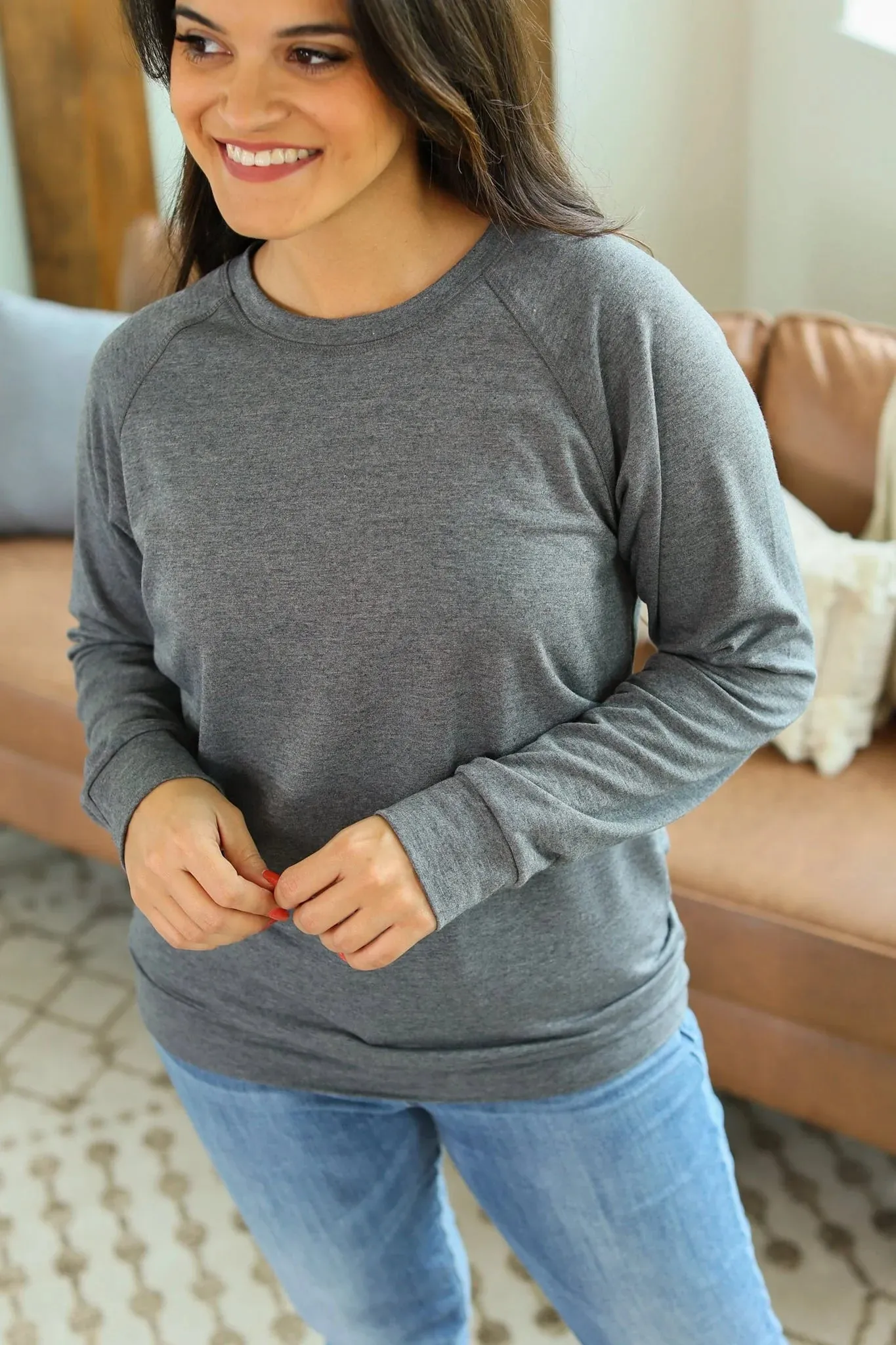 Kayla Pullover (Grey)