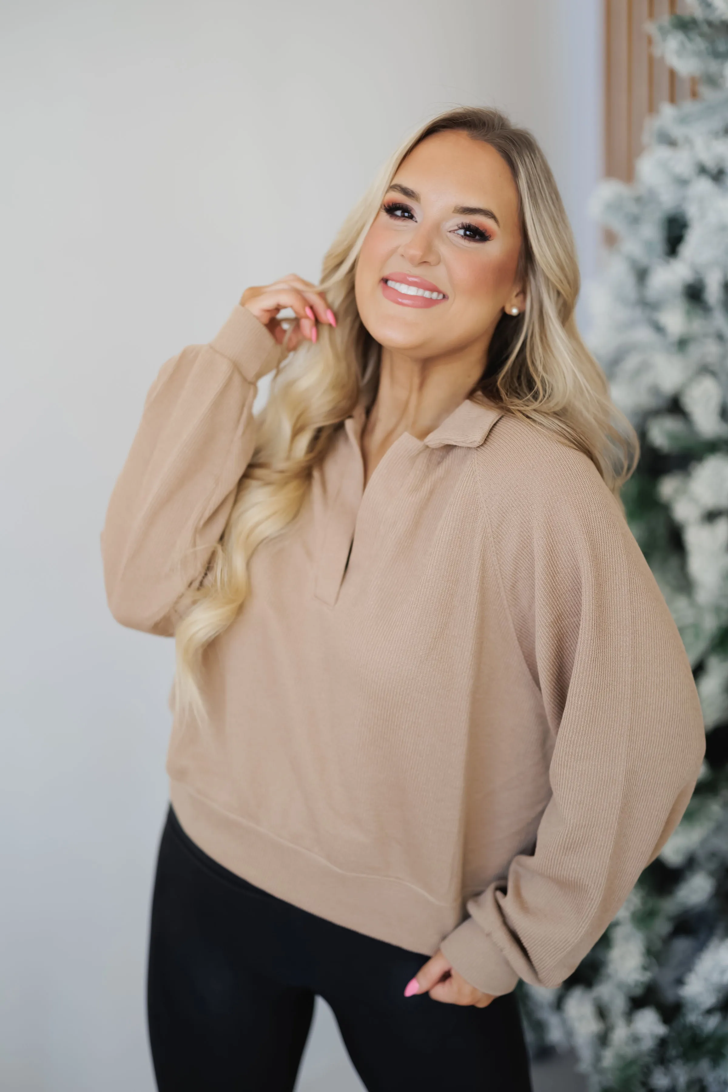 Lira Top-Taupe