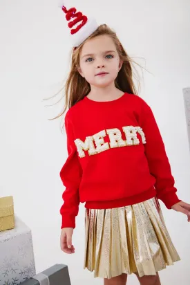 LOL Red Merry Pearl Sweatshirt