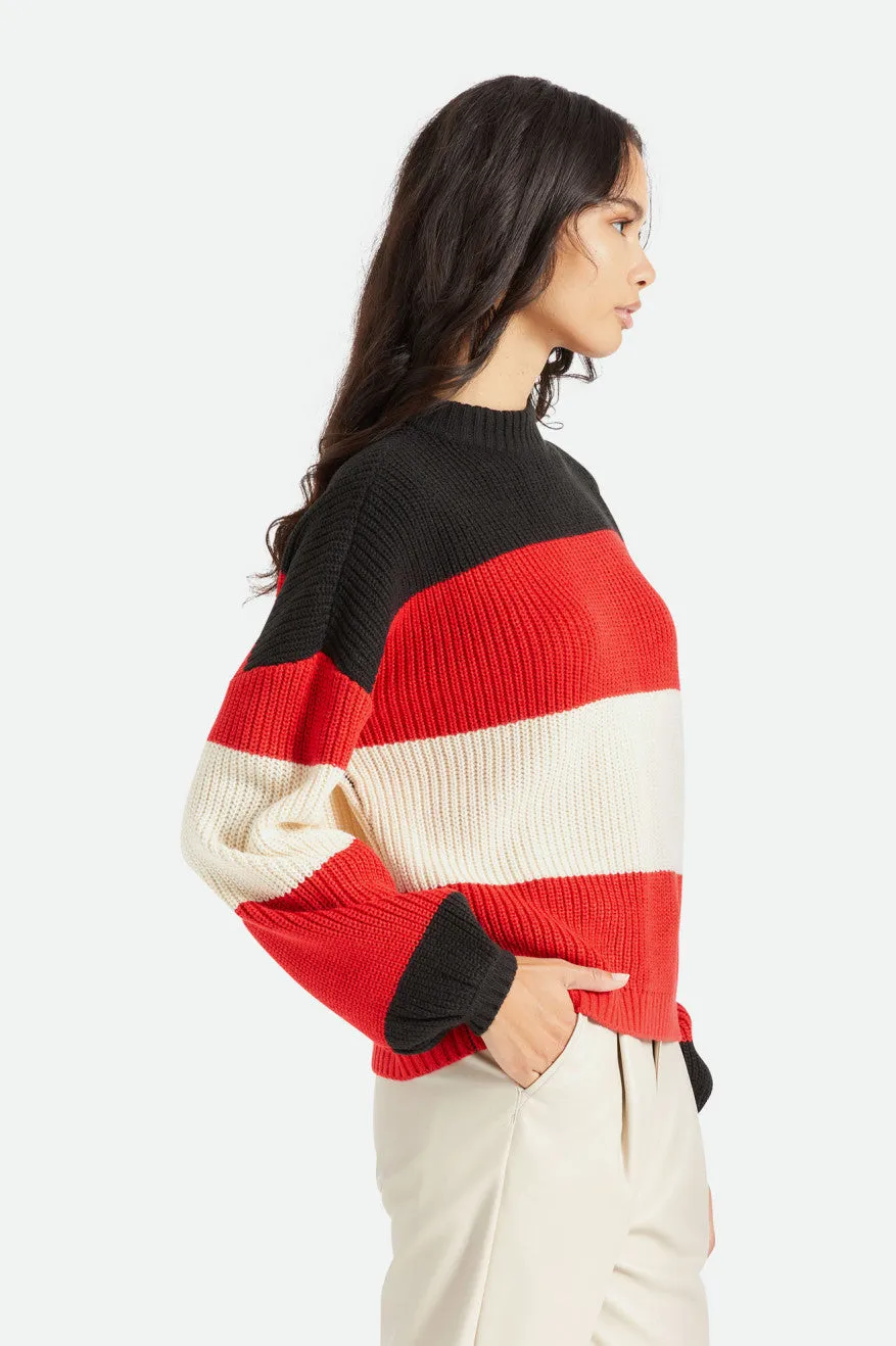 Madero Sweater - Mars Red