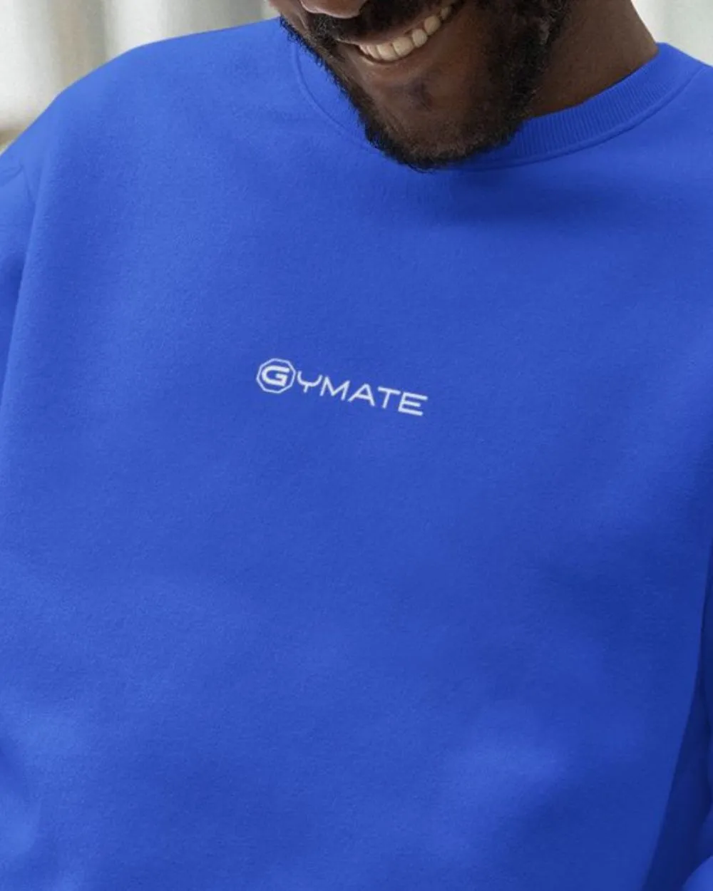 Mens Designer Sweatshirts Gymate Logo [sml/ctr]